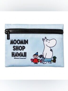 Moomin Coin Purse Key Wallet Coin Purse Mini Bag Wallet Hawaii New Without Tag